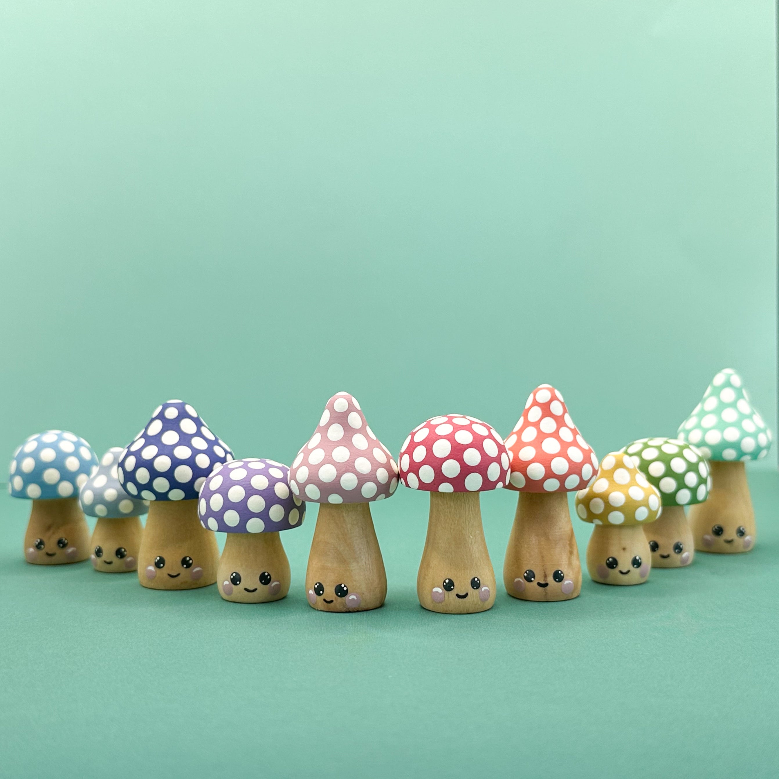 Mini Rainbow Madarch Pals