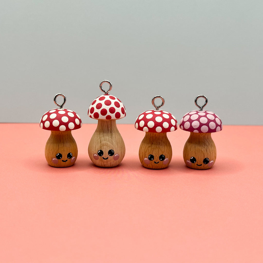 Mini Madarch Buddy Charms