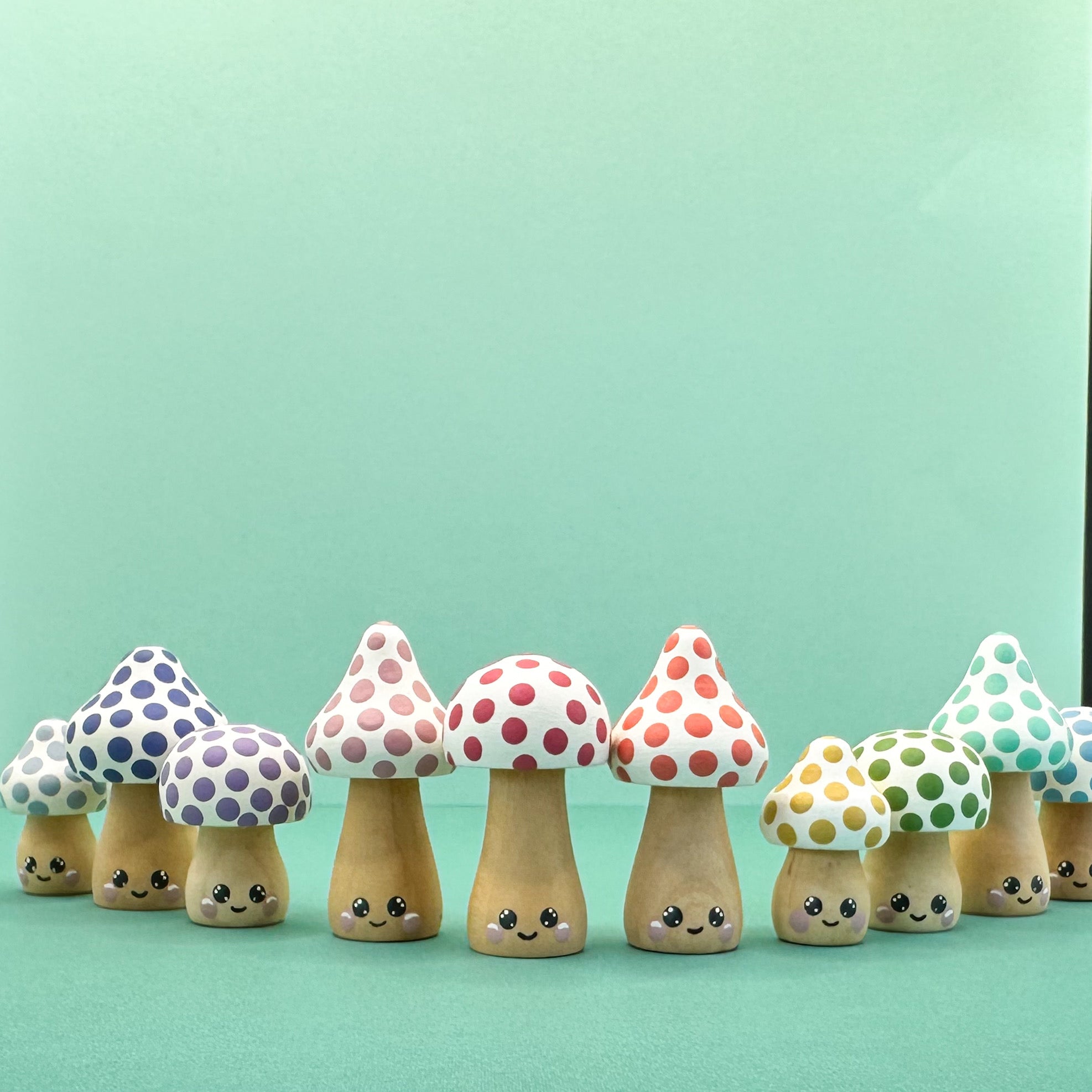 Mini Rainbow Madarch Pals