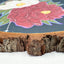 Flower Moon Wood Slice