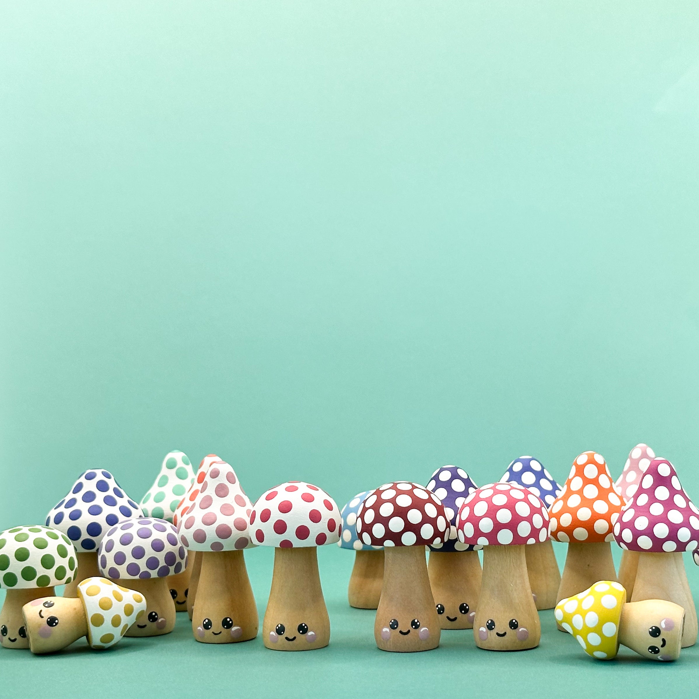 Mini Rainbow Madarch Pals